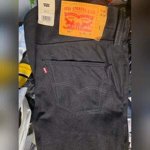 Levi's Men's Dark Gray Relaxed Jeans Brand New 36×32